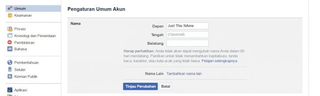 how to make facebook hide last name 3