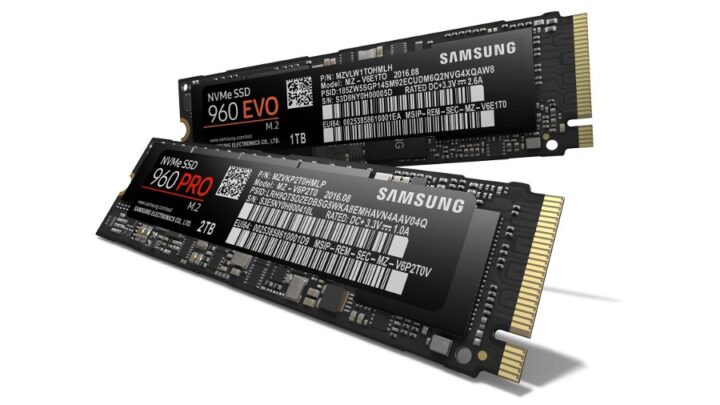 Samsung Unveils Largest & Fastest SSD: 960 EVO and 960 PRO