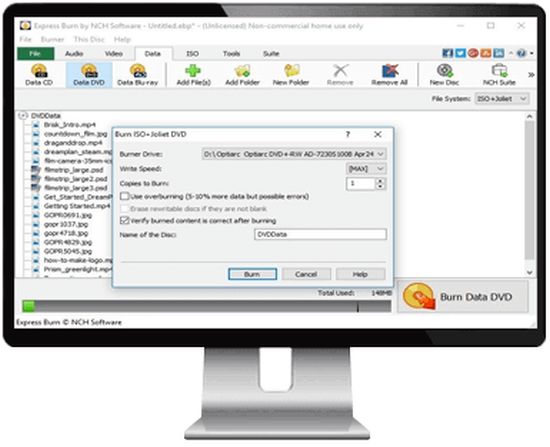 expressburn Blu Ray Burning Software Windows 10