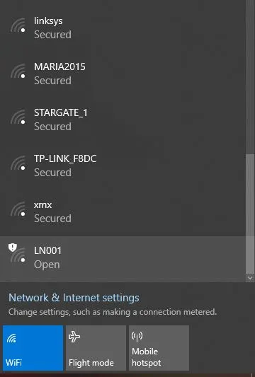 Free WiFi Hotspot